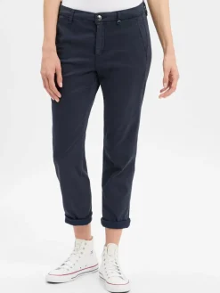MAC Hosen*Damen Hose - Chino marine uni