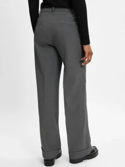 Cambio Hosen*Damen Hose - Grace anthrazit uni