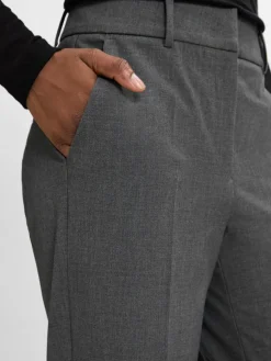 Cambio Hosen*Damen Hose - Grace anthrazit uni