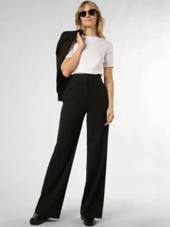 HUGO Hosen*Damen Hose - Himia schwarz uni