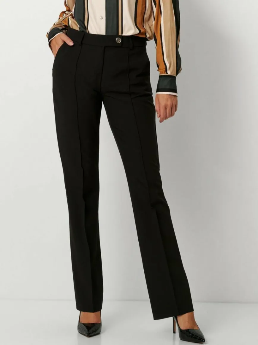 TONI Hosen*Damen Hose - Jolie schwarz uni