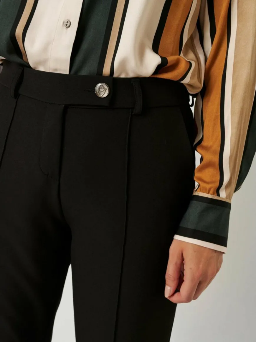 TONI Hosen*Damen Hose - Jolie schwarz uni