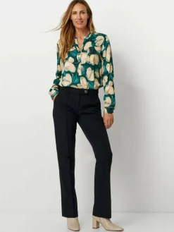 TONI Hosen*Damen Hose - Jolie blau uni