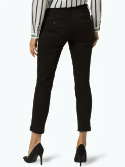 Marc O'Polo Hosen*Damen Hose - Laxa schwarz uni