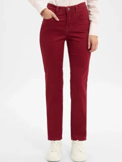 BRAX Hosen*Damen Hose - Mary bordeaux uni