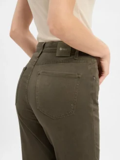 BRAX Hosen*Damen Hose - Mary oliv uni