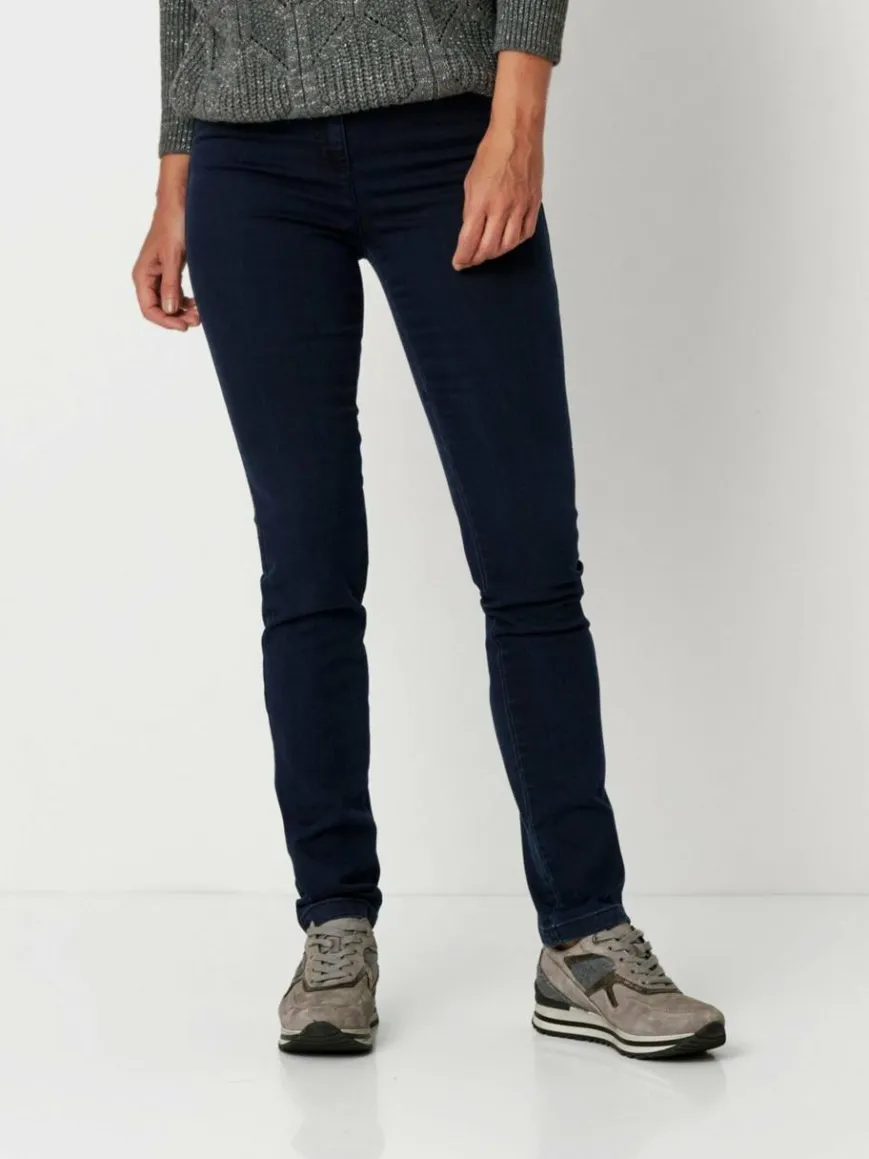 Relaxed Hosen*Damen Hose - Meine beste Freundin blau uni