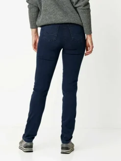 Relaxed Hosen*Damen Hose - Meine beste Freundin blau uni