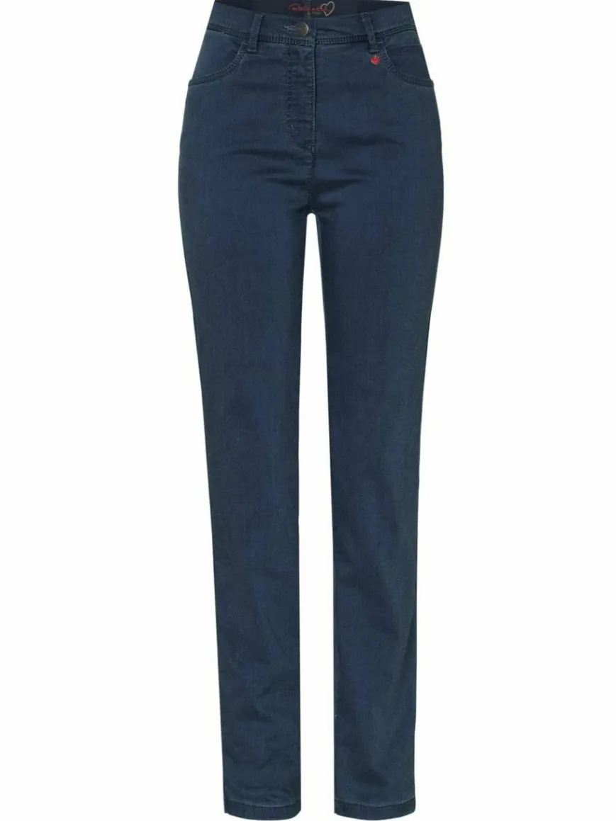 Relaxed Hosen*Damen Hose - Meine beste Freundin blau uni