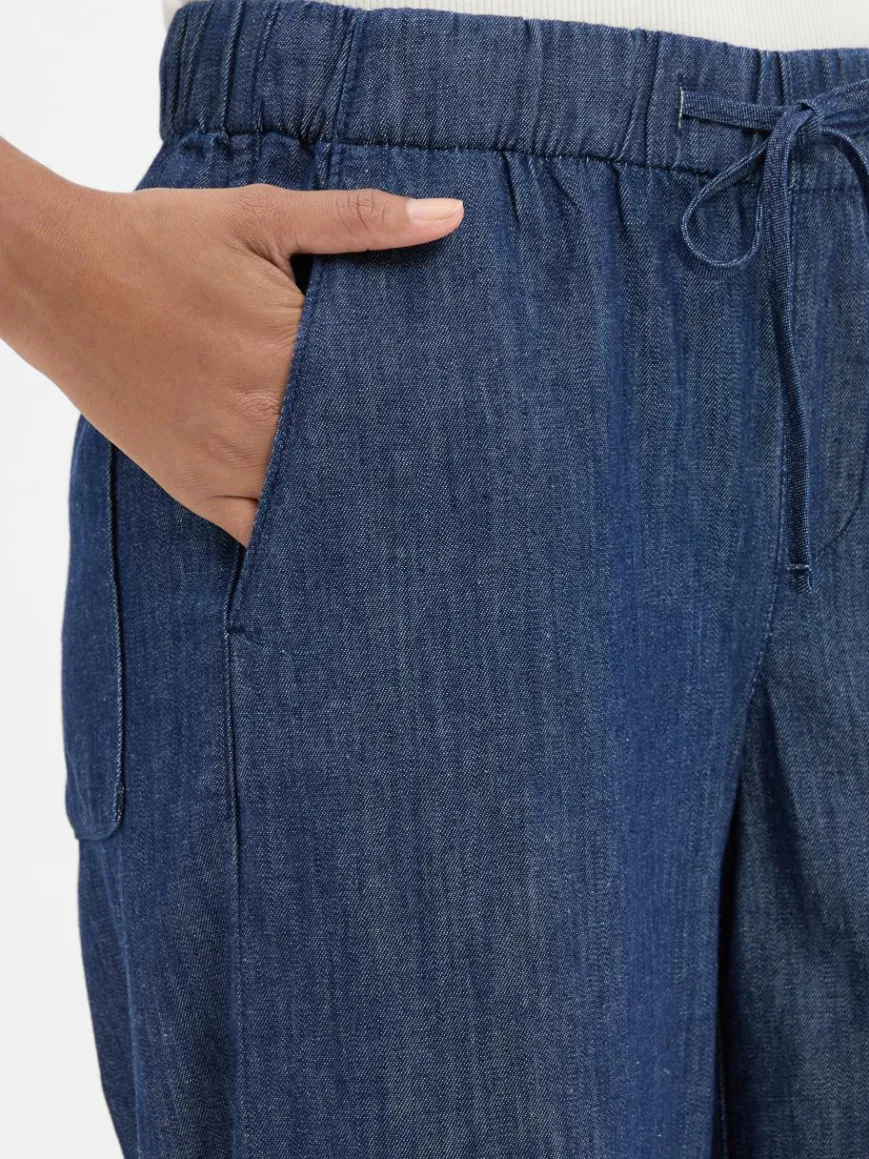 Opus Hosen*Damen Hose - Melane medium stone uni