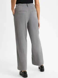 Msch Copenhagen Hosen*Damen Hose - MSCHHenrika hellgrau uni