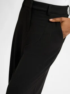 Msch Copenhagen Hosen*Damen Hose - MSCHHenrika schwarz uni