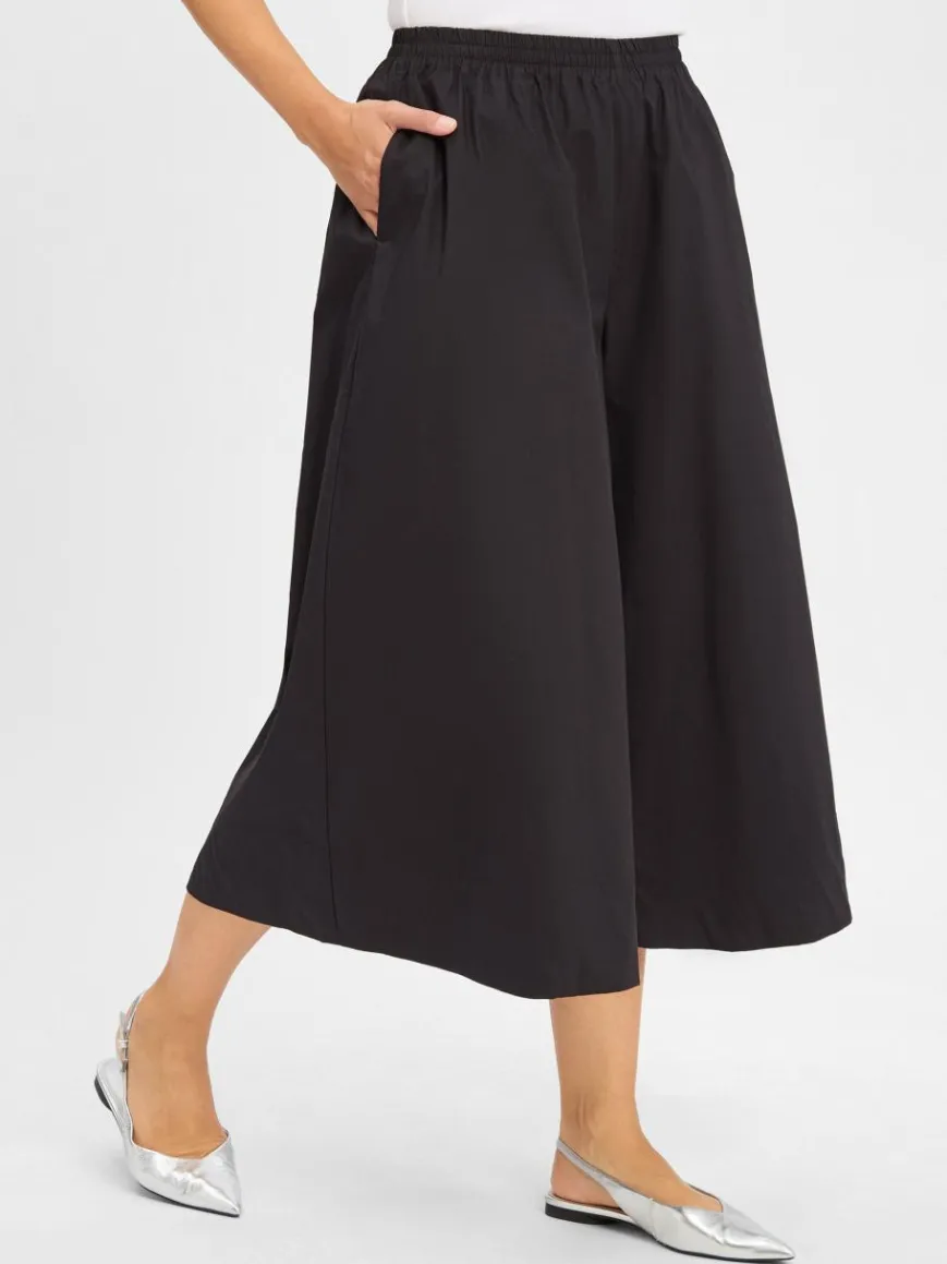 Msch Copenhagen Hosen*Damen Hose - MSCHLenna schwarz uni