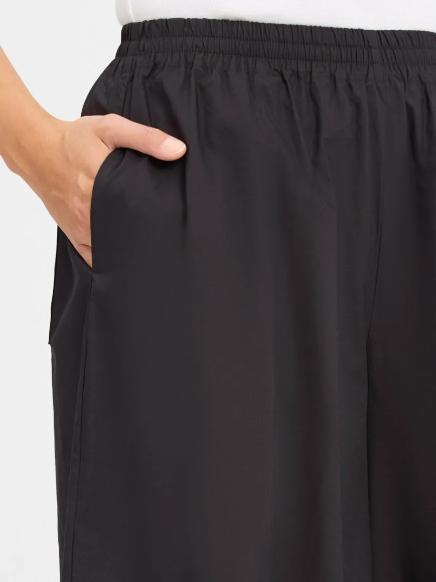 Msch Copenhagen Hosen*Damen Hose - MSCHLenna schwarz uni