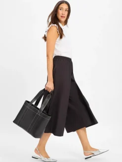 Msch Copenhagen Hosen*Damen Hose - MSCHLenna schwarz uni