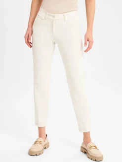 Cambio Hosen*Damen Hose - Renira weiß uni