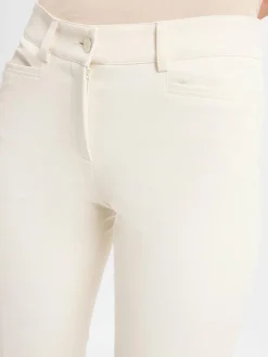 Cambio Hosen*Damen Hose - Renira weiß uni