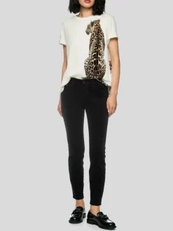 Marc Cain Hosen*Damen Hose - SILVI schwarz uni