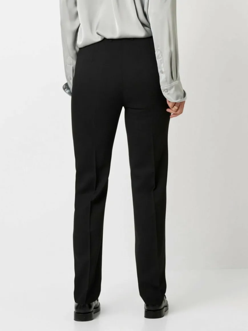 Relaxed Hosen*Damen Hose - Steffi schwarz uni