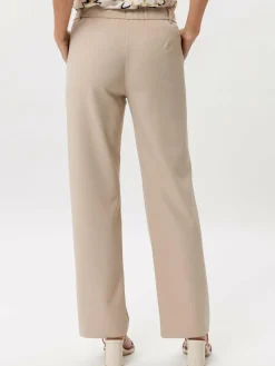 Frank Walder Hosen*Damen Hose MIA beige uni