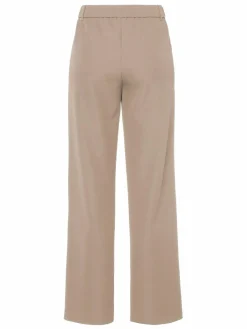 Frank Walder Hosen*Damen Hose MIA taupe braun uni