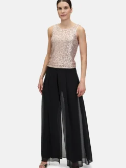 Vera Mont Röcke*Damen Hosenrock schwarz uni