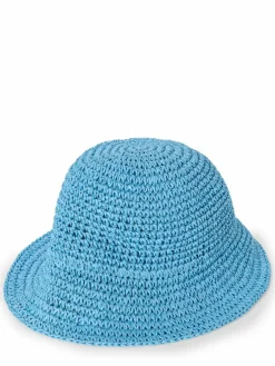 Marie Lund Mützen & Hüte*Damen Hut hellblau uni