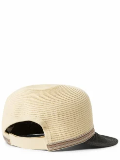 Marie Lund Mützen & Hüte*Damen Hut schwarz beige strukturiert