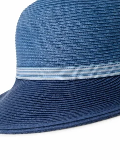Marie Lund Mützen & Hüte*Damen Hut blau strukturiert