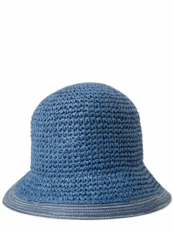 Marie Lund Mützen & Hüte*Damen Hut blau strukturiert