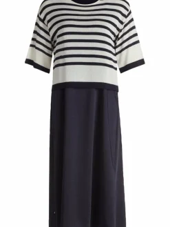 Robe Légère Kleider*Damen 3-in-1-Kleid marine ecru uni