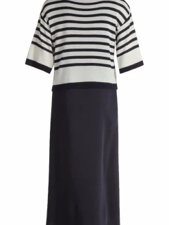 Robe Légère Kleider*Damen 3-in-1-Kleid marine ecru uni
