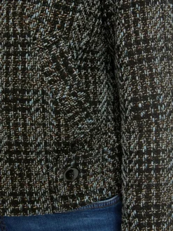 Marc Cain Blazer*Damen Jacke hellblau gemustert