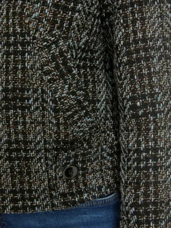 Marc Cain Blazer*Damen Jacke hellblau gemustert