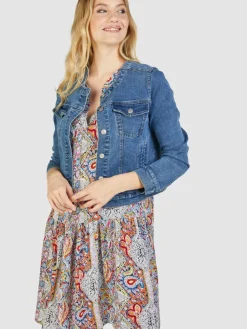 Navigazione Jacken & Westen*Damen Jacke denim uni