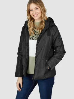 Navigazione Jacken & Westen*Damen Jacke schwarz uni