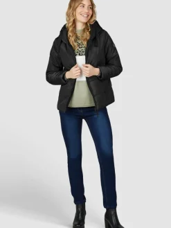 Navigazione Jacken & Westen*Damen Jacke schwarz uni