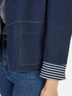 White Label Blazer*Damen Jacke blau uni