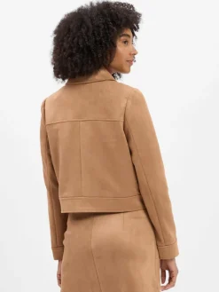 zero Jacken & Westen*Damen Jacke camel uni