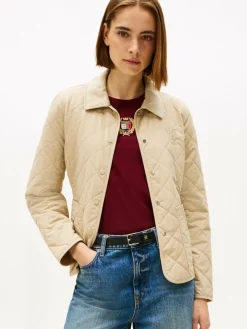 Tommy Hilfiger Jacken & Westen*Damen Jacke beige uni