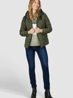 Navigazione Jacken & Westen*Damen Jacke grün uni