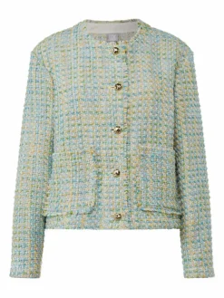 RABE Blazer*Damen Jacke grün gemustert