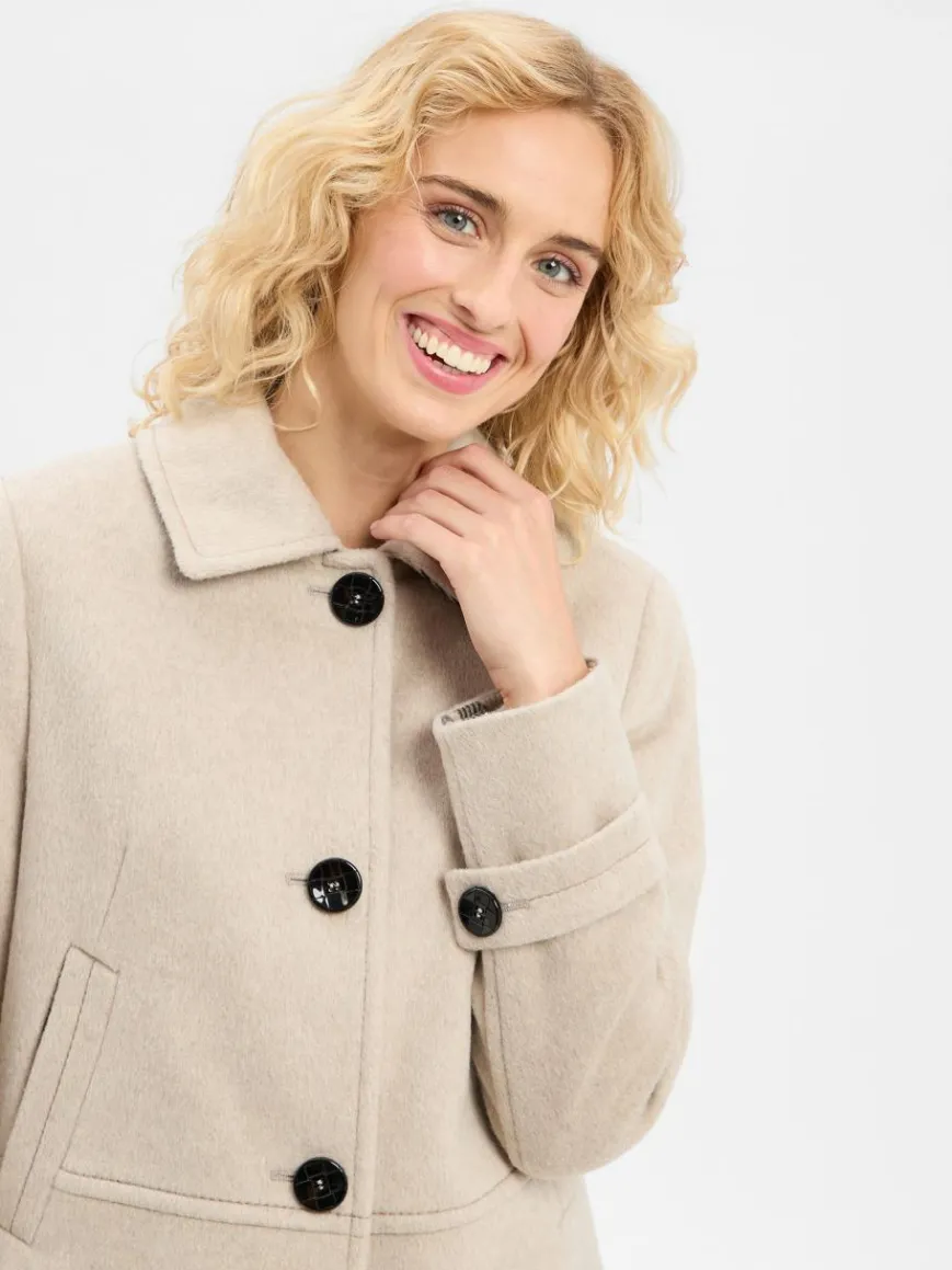 Gil Bret Jacken & Westen*Damen Jacke beige uni