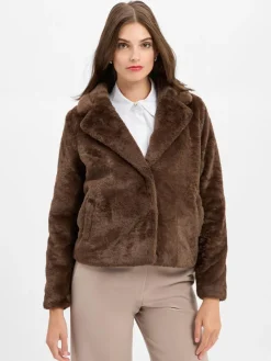 Marie Lund Jacken & Westen*Damen Jacke schoko uni