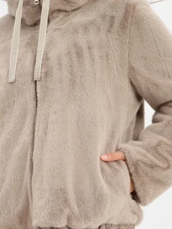 Rofa Jacken & Westen*Damen Jacke taupe uni