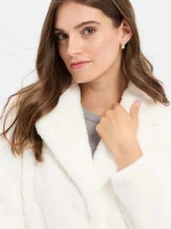 Marie Lund Jacken & Westen*Damen Jacke ecru uni