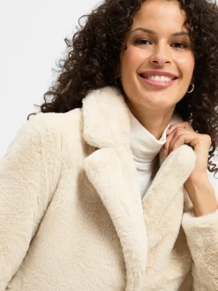 Marie Lund Jacken & Westen*Damen Jacke beige uni