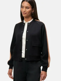 zero Blazer*Damen Jacke schwarz uni