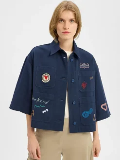 Weekend Max Mara Jacken & Westen*Damen Jacke - Assuan marine uni