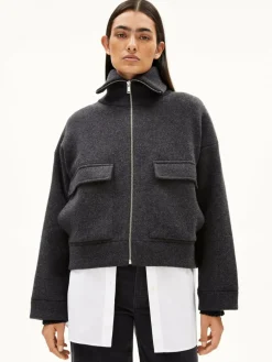 ARMEDANGELS Jacken & Westen*Damen Jacke - Joaniaas anthrazit meliert